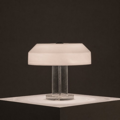 ABN Table Lamp by Aldo Van De Nieuwelaar, The Netherlands, 1975 – tafellampen, Plexiglass (photo 2 of 12)