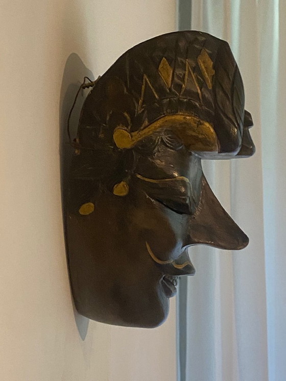 Image 1 of Wayang topeng-masker - Java, Indonesië