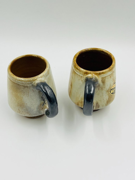 Duo of Bouffioulx Guérin stoneware mugs, Guerin, Glass & Decanter, Ceramic, Brown (photo 5 of 7)