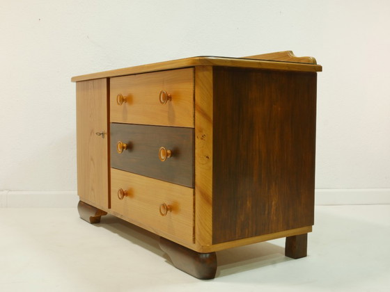 Image 1 of Vintage ladekast, dressoir, jaren 1950, Duitsland