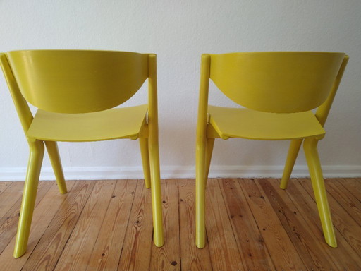 2 sedie da pranzo Scout di Christian Haas