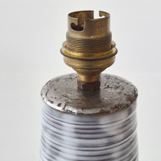 Image 1 of Vintage 1960s ceramic table lamp by A. Jaget DLG Innocenti Pouchain 60s
