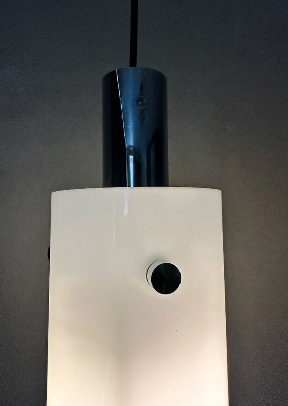 Vintage Glashütte Limburg Pendant lamp – Metal (photo 8 of 11)