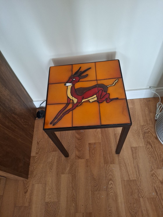Table vintage – Tables d'appoint, Ceramic, Metal (photo 8 of 8)