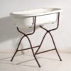 Antique bathtub in enamelled iron – Central Europe, circa 1950 #8 – Decorative Objects, Industrieel (photo 9 of 40)