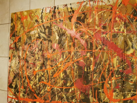 Pintura abstracta de th. G. Kellnberger – Arte, Lienzo (photo 7 of 12)