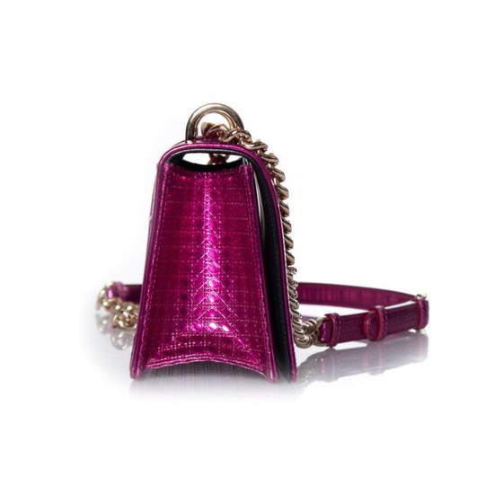 Image 1 of Borsa a tracolla Christian Dior, modello Diorama metallizzato