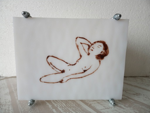 Lampe d'artiste vintage