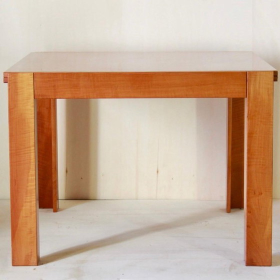 Image 1 of 1x Afra & Tobia Scarpa Dining Table Model 778, Solid Wood, 1970s Italy