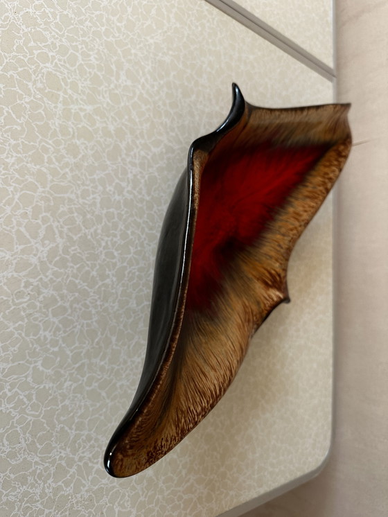 Image 1 of Large vintage ceramic bowl/empty pocket attributed to Vallauris