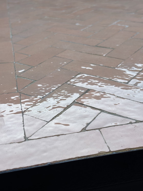 Image 1 of Zellige Garden Table / Mosaic Tiles - 200 x 100 cm - 6 pers.