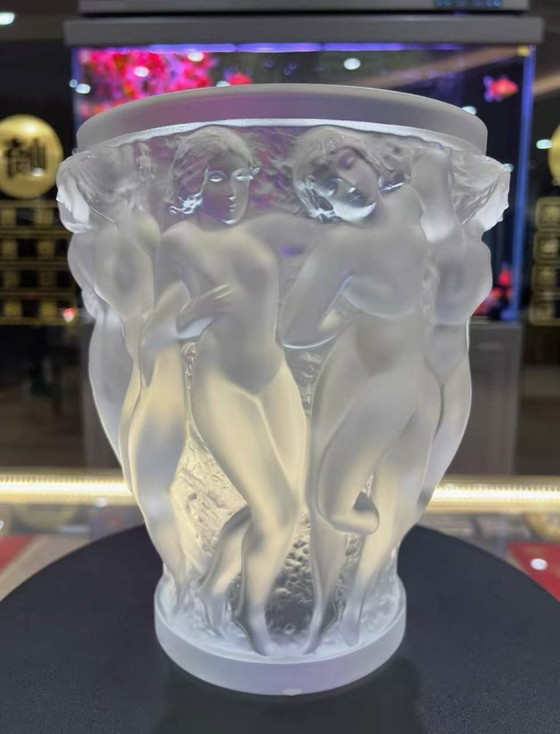 Image 1 of Jarrón de cristal France Lalique Ten Beauties