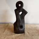 Scultura astratta in ceramica THOM anni '80 Vintage