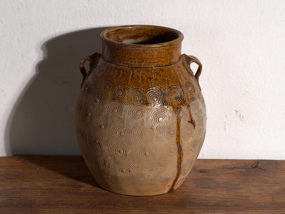 Antique Chinese glazed stoneware vase – China, circa 1900 (photo 35 of 40)