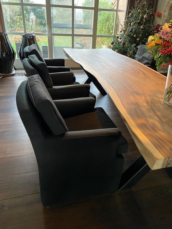 Image 1 of Suar tree trunk table 3 meters