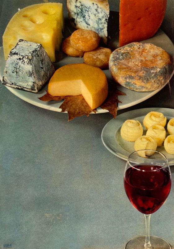Image 1 of COLLECTIF - DRAEGER PUB Le fromage poster 1960