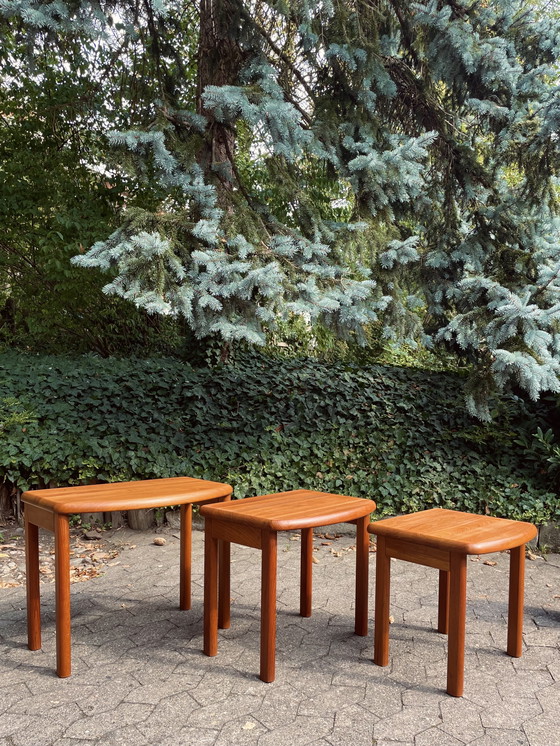 Image 1 of Tavolini in teak danese vintage di Salling Stolefabrik