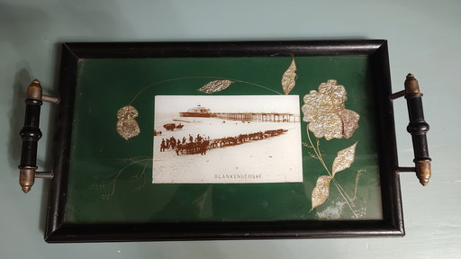 Belle-Epoque-Tablett Blankenberge
