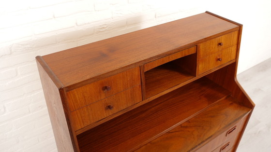 Image 1 of Secretaire Vintage | Teck | Danois | Avec Miroir