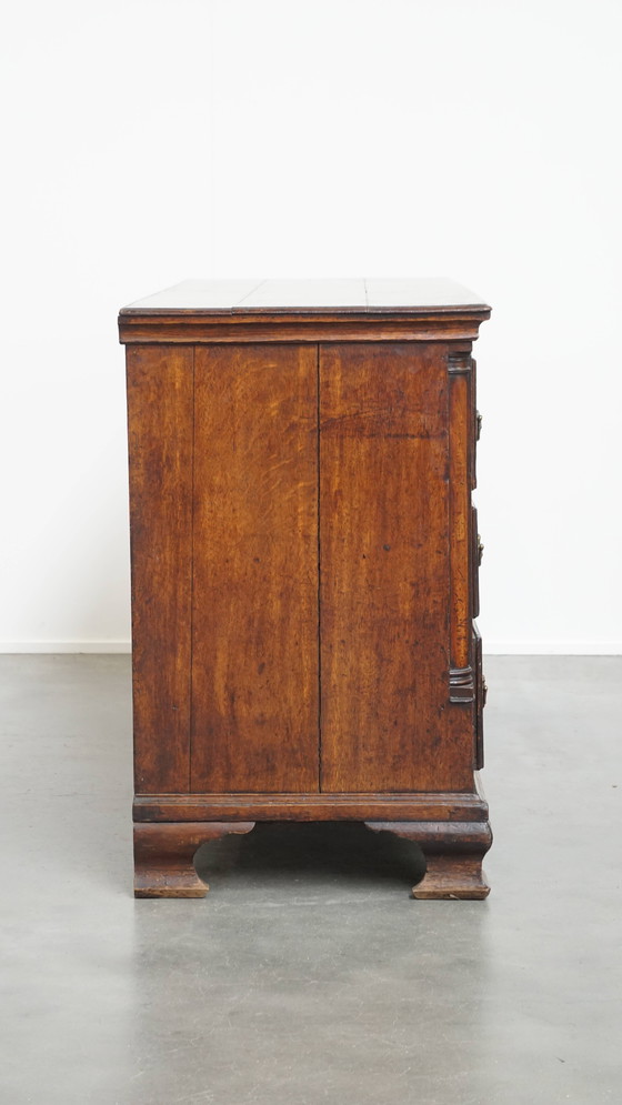 Image 1 of Buffet/coffre à mules anglais ancien du XVIIIe siècle