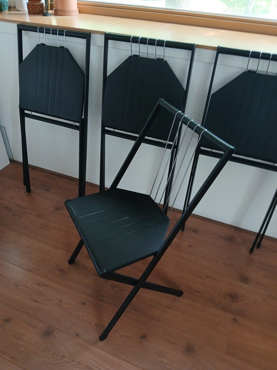 Image 1 of Sedie design Lucci & Orlandini ELAM Uno Margherita. 4 Italia 