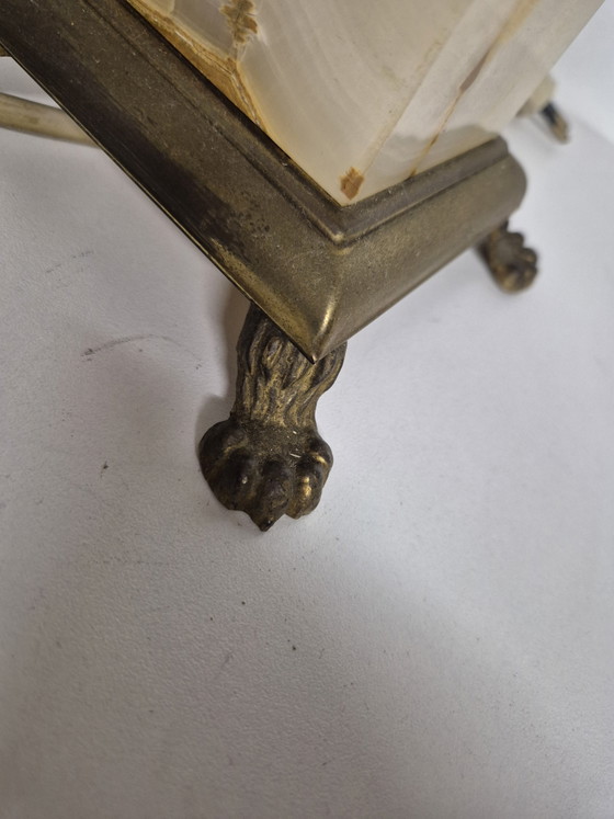 Vintage Onyx Lamp Base – Table lamps, Stone (photo 8 of 12)