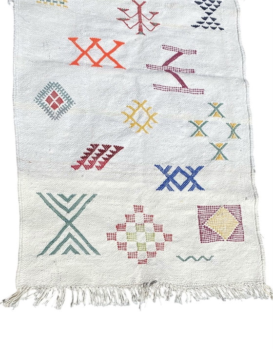 Image 1 of Authentic Handmade Kelim Rug – Atlas – 100 x 50 cm