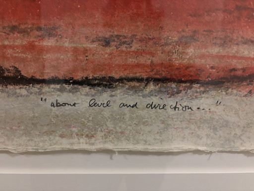 Cuadro de Hans Innemée Sobre el nivel y la dirección