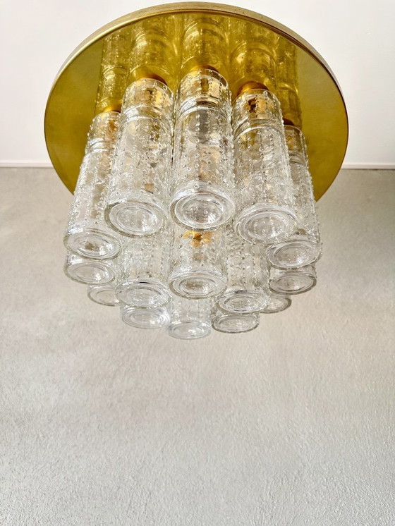 Image 1 of Vintage Glashütte Limburg Plafondlamp