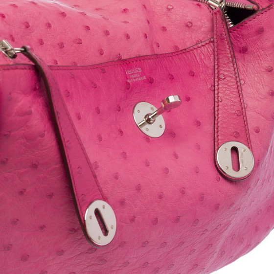 Image 1 of Lindy in exotisch roze leer