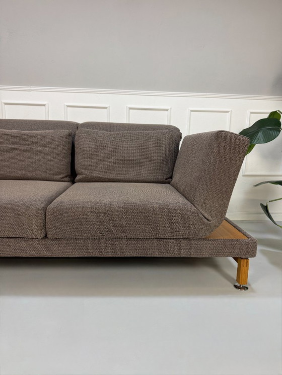 Image 1 of Brühl Moule Sofa Bruin Grote Slaapbank Display Model