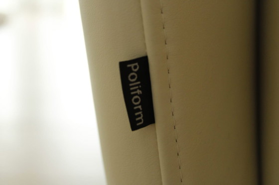 Sofá esquinero Poliform – Sofás esquineros, Leather, Chrome (photo 2 of 8)