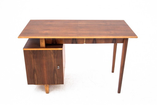 Bureau vintage, conçu par M. Puchała, Pologne, années 1960.