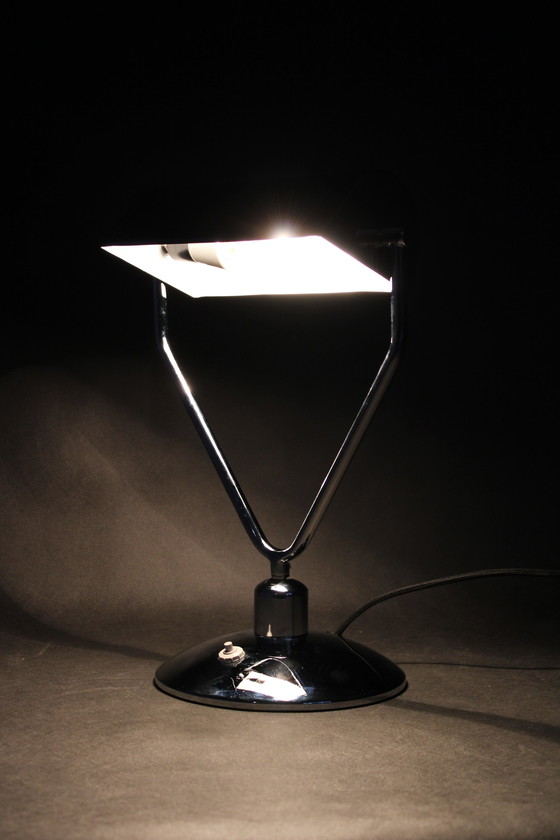 Image 1 of 1940s Banker Lamp 3535 by Napako, Czechoslovakia