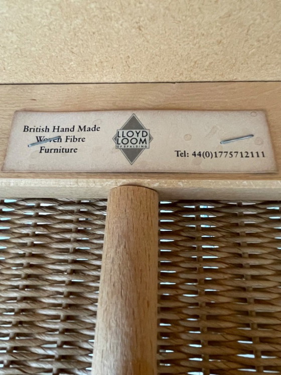 4 chaises baquets Lloyd Loom – Fauteuils, Rattan (photo 4 of 5)