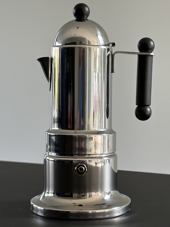 Image 1 of Caffettiera a percolazione / moka Vev Vigano Kontessa in acciaio inossidabile vintage anni '80