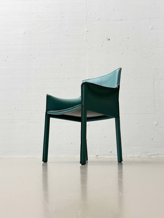 Image 1 of Set of 4 chairs model (Pasqualina) by Grassi & Bianchi for Enrico Pellizzoni