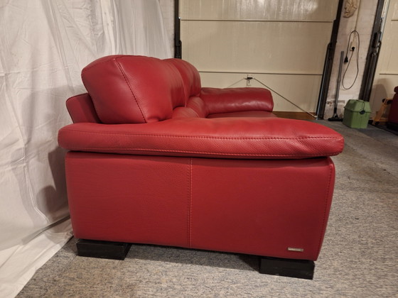 Sofá de 2 plazas de cuero – Roche Bobois, Sofás de 2 plazas, Leather, Wood (photo 3 of 8)