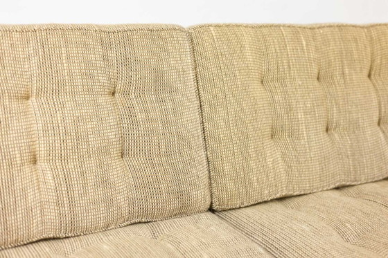 Image 1 of Florence Knoll, voor Knoll. Sofa en twee fauteuils. Jaren 60-70.