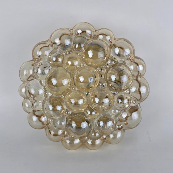Image 1 of 1 di 2: lampada da parete/soffitto vintage Bubble – Glashütte Limburg – Helena Tynell – Ø 20 cm – Germania - lampada da soffitto