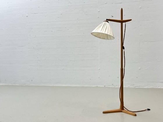 Image 1 of Lámpara de pie de haya by Temde, 1960s