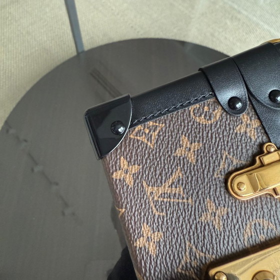 Image 1 of LOUIS VUITTON PETITE MALLE - CANVAS MONOGRAM BOX CROSSBODY