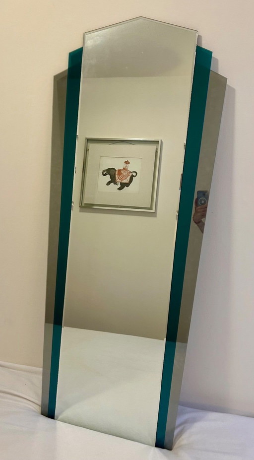 Beautiful vintage Art Deco style wall mirror