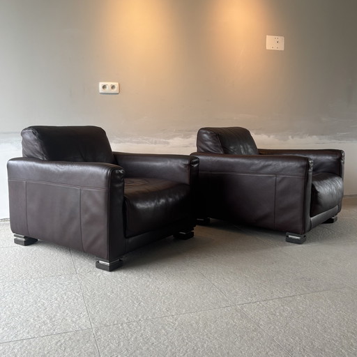 Fauteuils en cuir Natuzzi – Design italien et confort optimal
