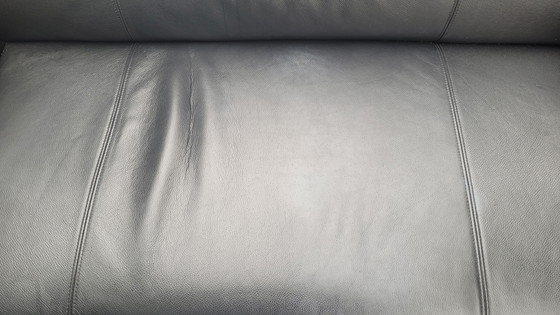 Image 1 of Black leather Rolf Benz two-seater