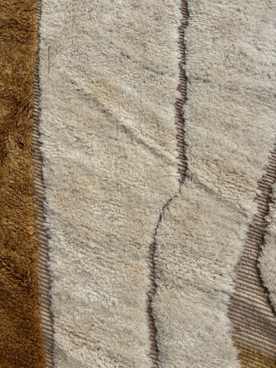 Image 1 of Luxe Marokkaans Berber tapijt Mrirt 265x350 cm - Pluche en kleurrijk handgeweven wollen tapijt