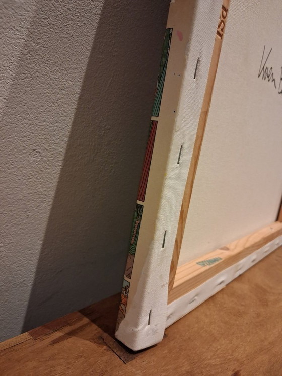 Image 1 of Koen betjes Krusty the clown x mcdonalds x banksy mashup painting