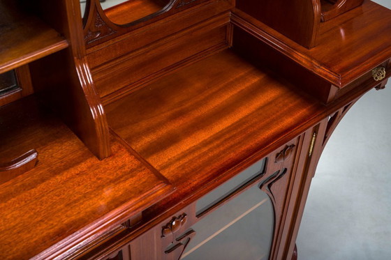 Image 1 of  Mobiletto Art Nouveau con specchio, 1890