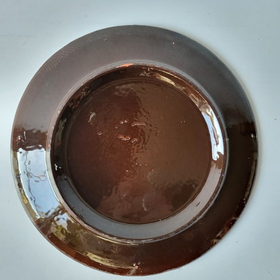 Image 1 of Vintage Fat Lava servies paars