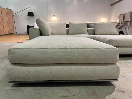 Image 1 of Newly Reupholstered Minotti Hamilton Corner Sofa